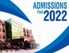 Admissions Open Fall 2022