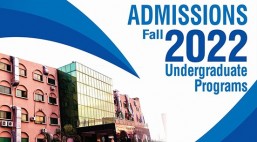 (Extended Deadline) Admissions Open Fall 2022 Undergraduate Programs